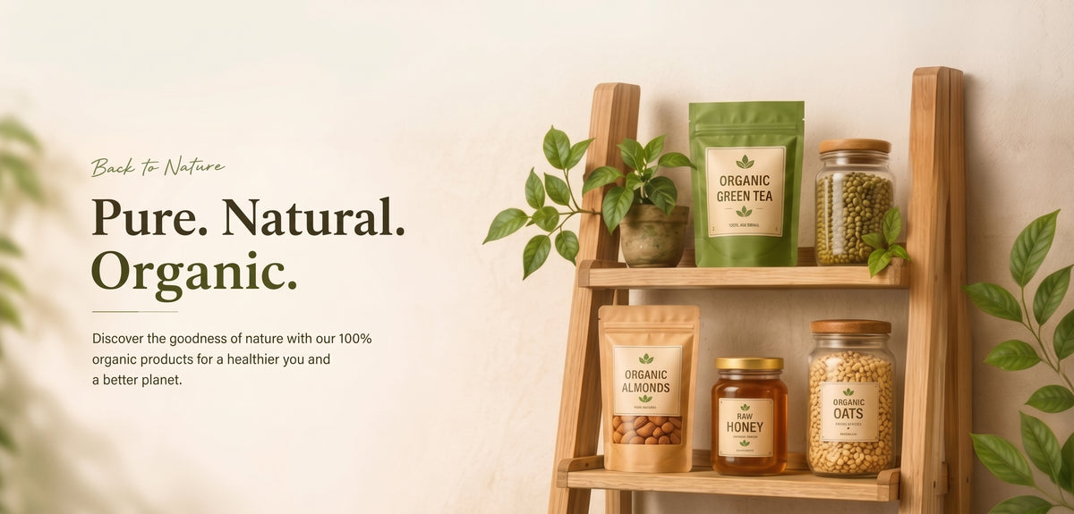 Pure. Natural. Organic. — shop organic products